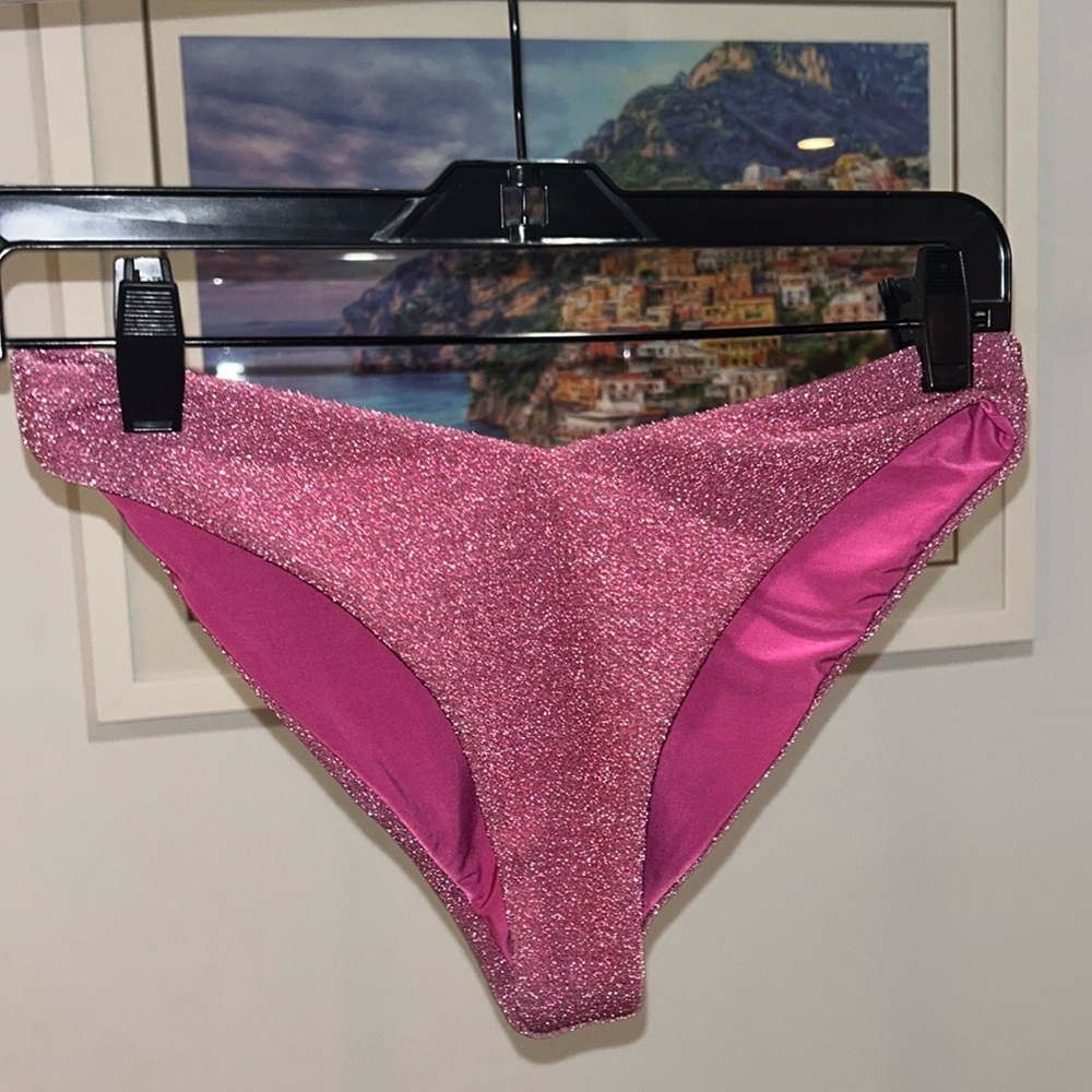 Pink Glitter Bikini Bottom